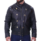 Akira Kaneda Black Leather Jacket
