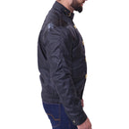 Akira Kaneda Black Leather Jacket