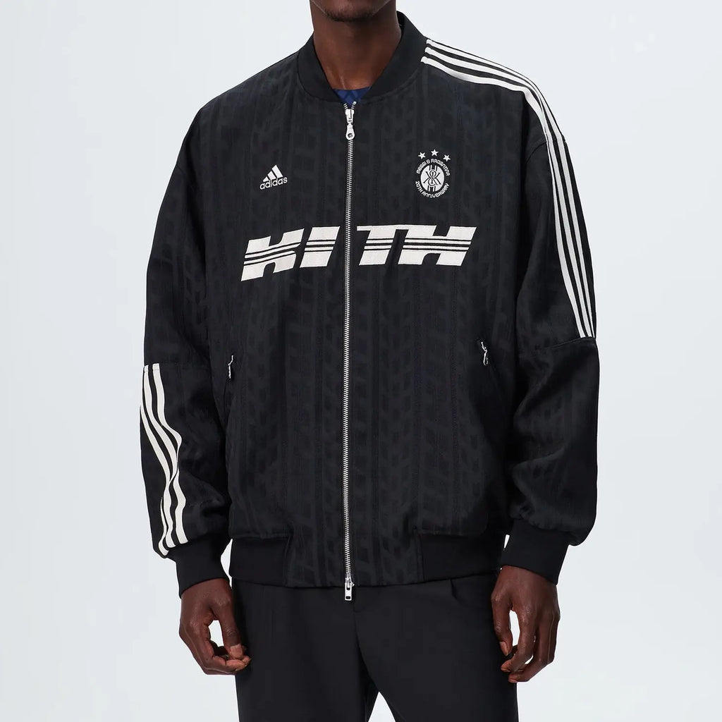 Adidas x Messi x kith Black Bomber Jacket