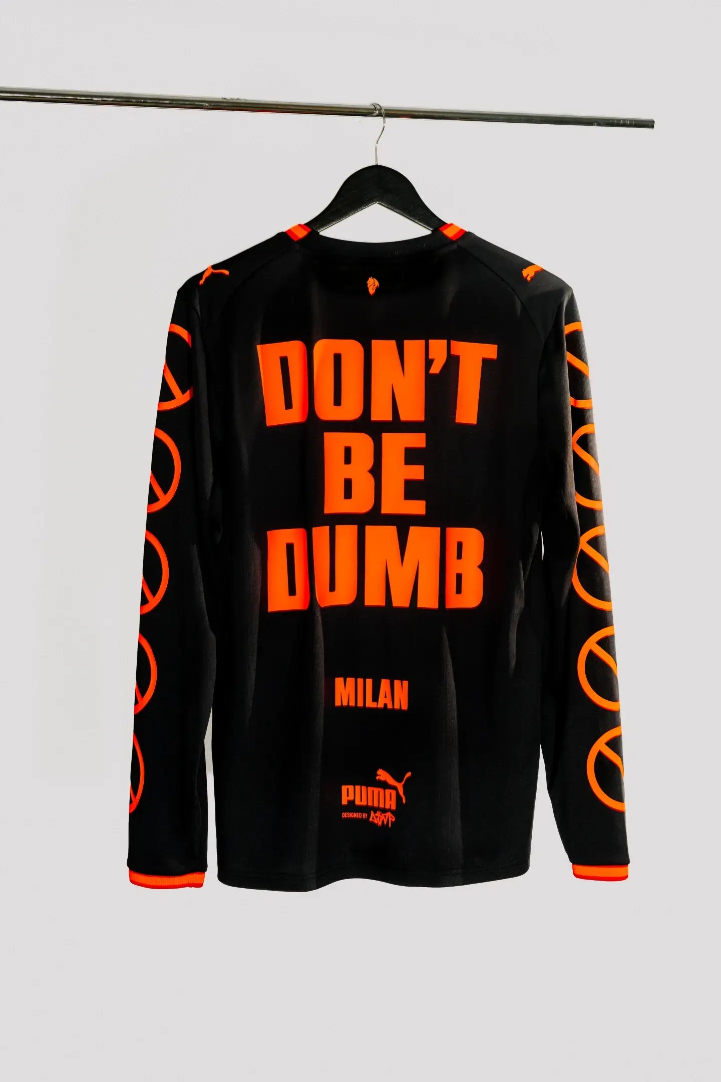 A$AP ROCKY x AC Milan Football Black Jersey
