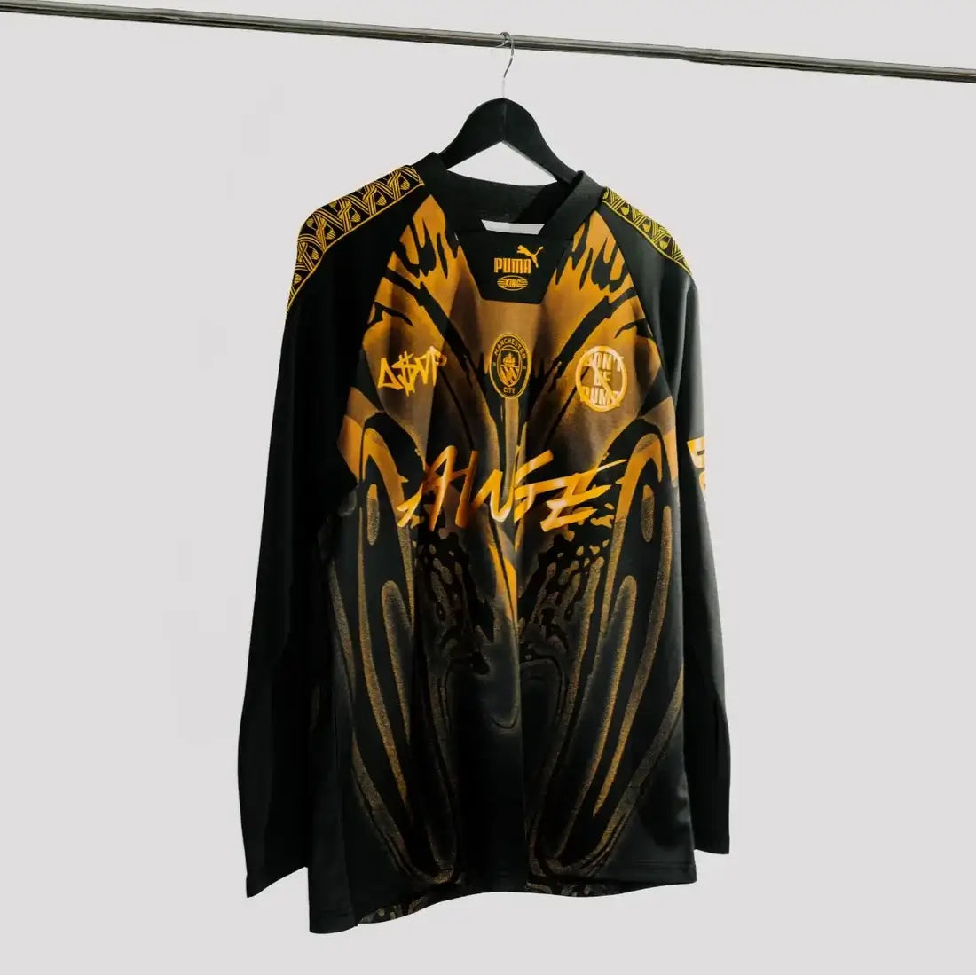A$AP Rocky x Manchester City Don't Be Dumb Black Jersey