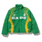 Aba Frame Monogram Jacquard Multi Logo Padded Jacket