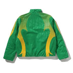 Aba Frame Monogram Jacquard Multi Logo Padded Jacket For Men & Women