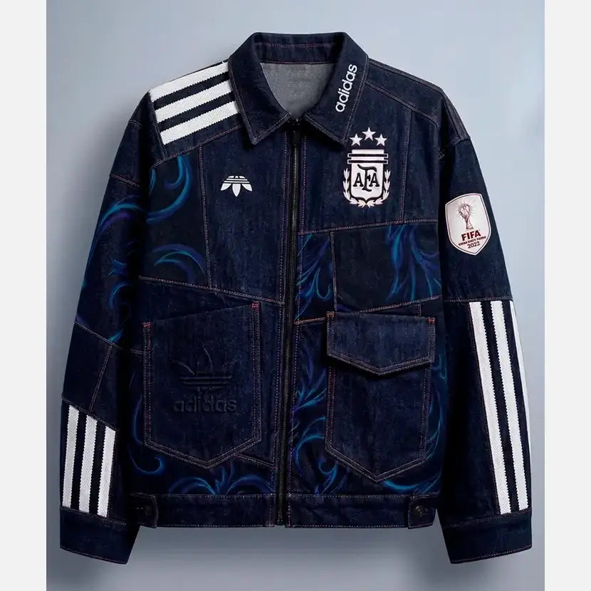 Adidas Argentina World Cup Denim Jacket