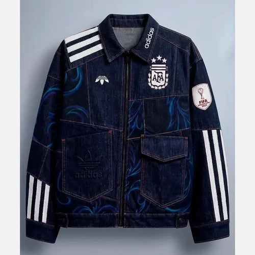 Adidas Argentina World Cup Denim Jacket