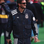 Adidas Argentina World Cup Denim Zipper Jacket
