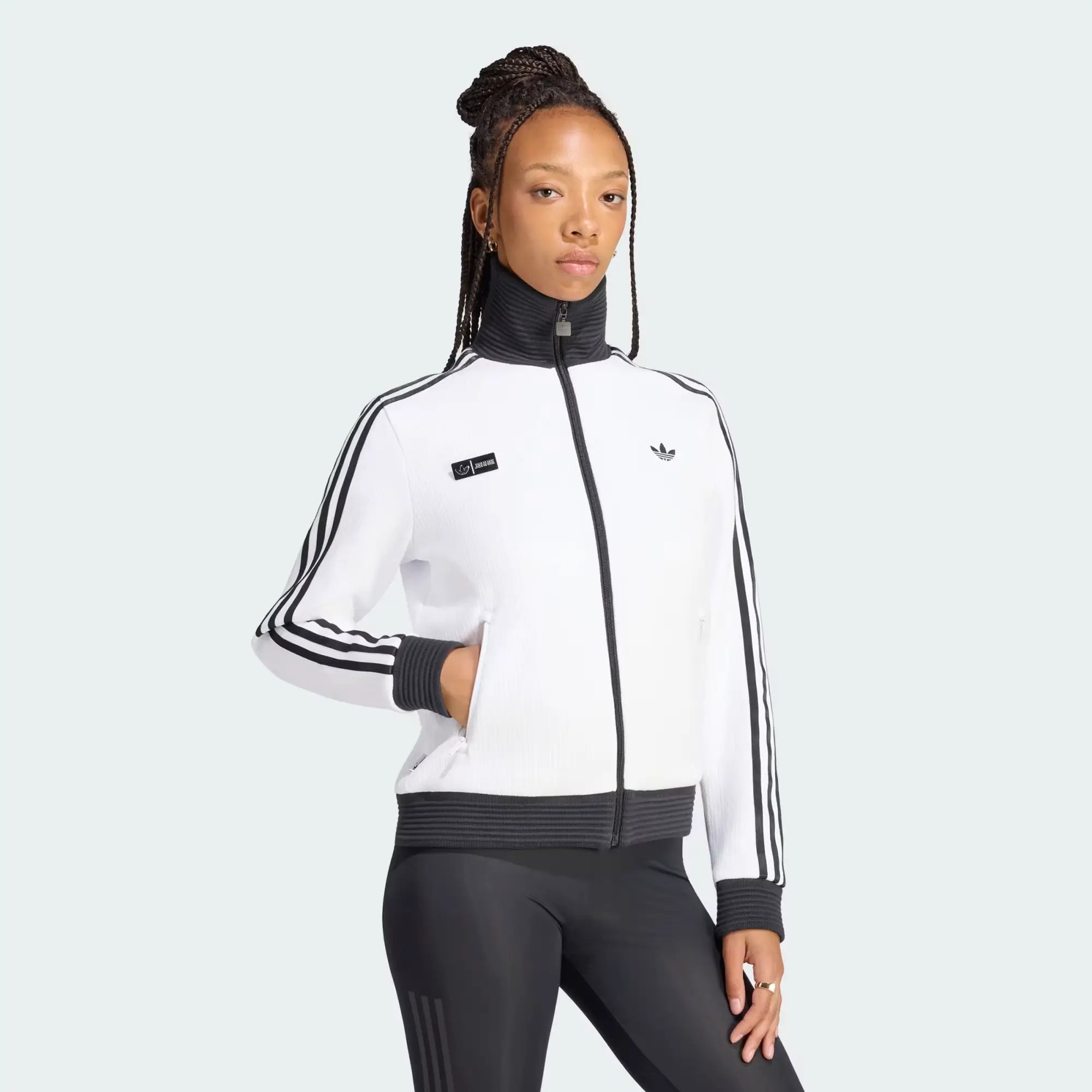 Adidas Jennie Fan OG White Track Top