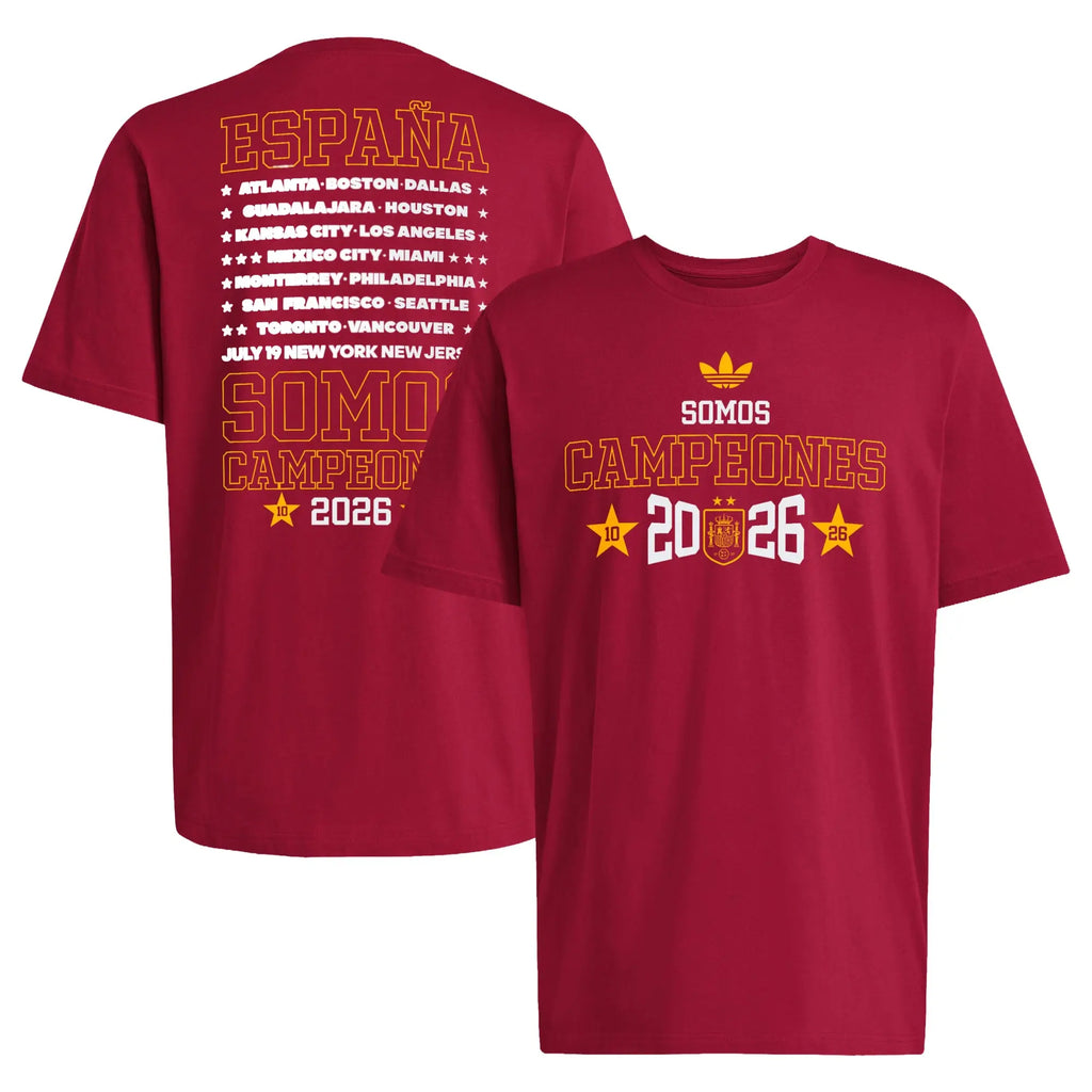 Adidas Spain Champions Somos Campeones T-Shirt For Men & Women