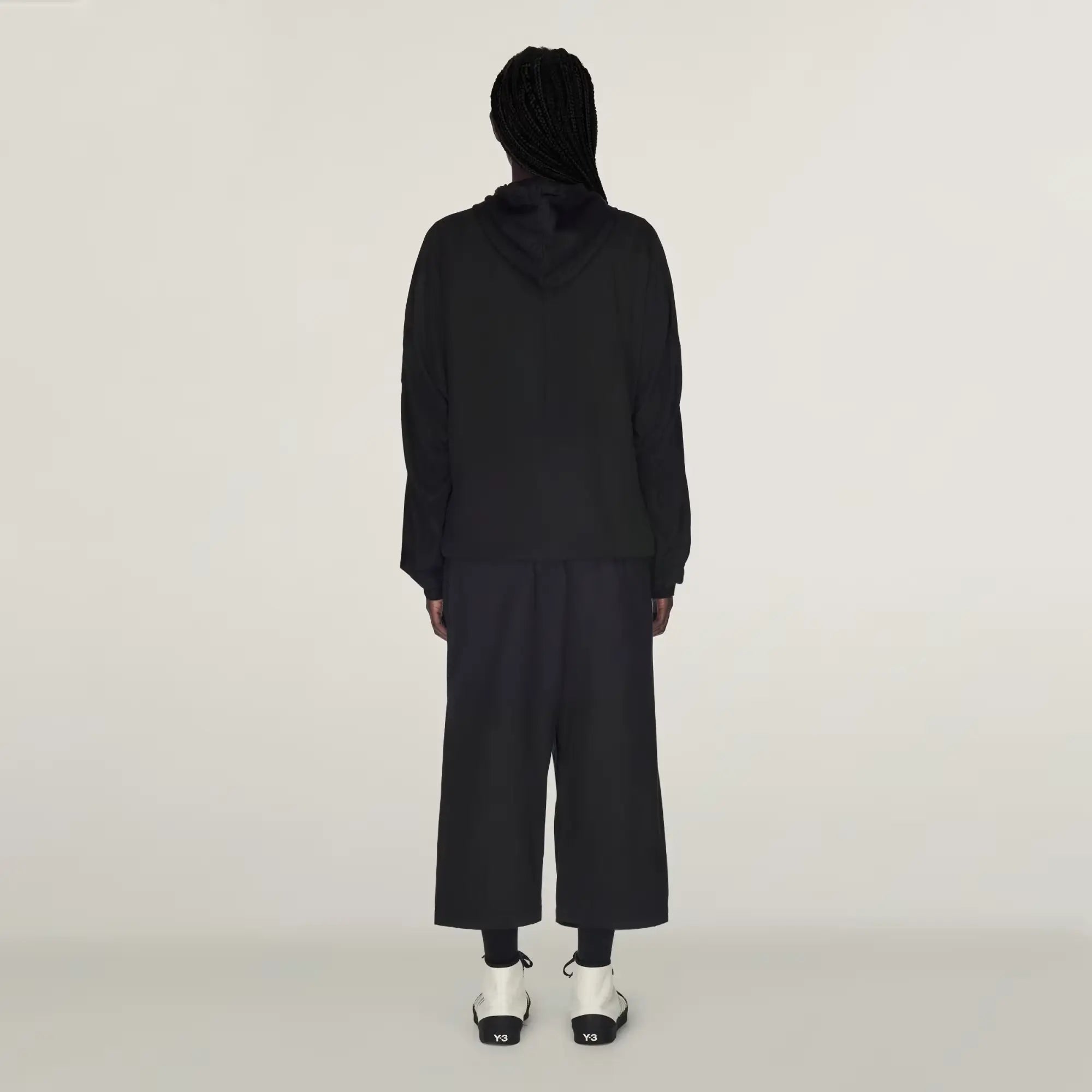 Adidas Y-3 RAYON TWILL Black TRACK JACKET