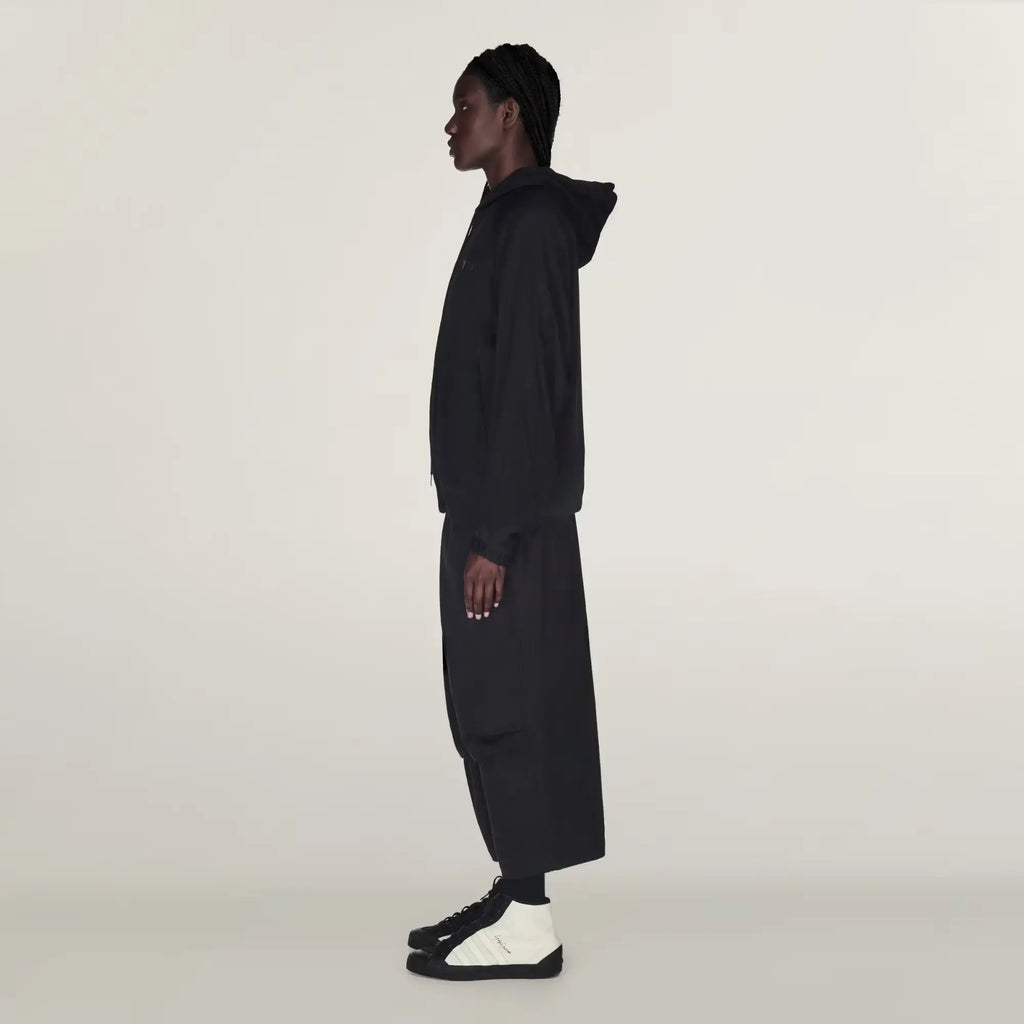 Adidas Y-3 RAYON TWILL Black TRACK JACKET For Men & Women