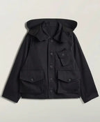 Adidas Y-3 Twill Hooded Blouson Black Jacket