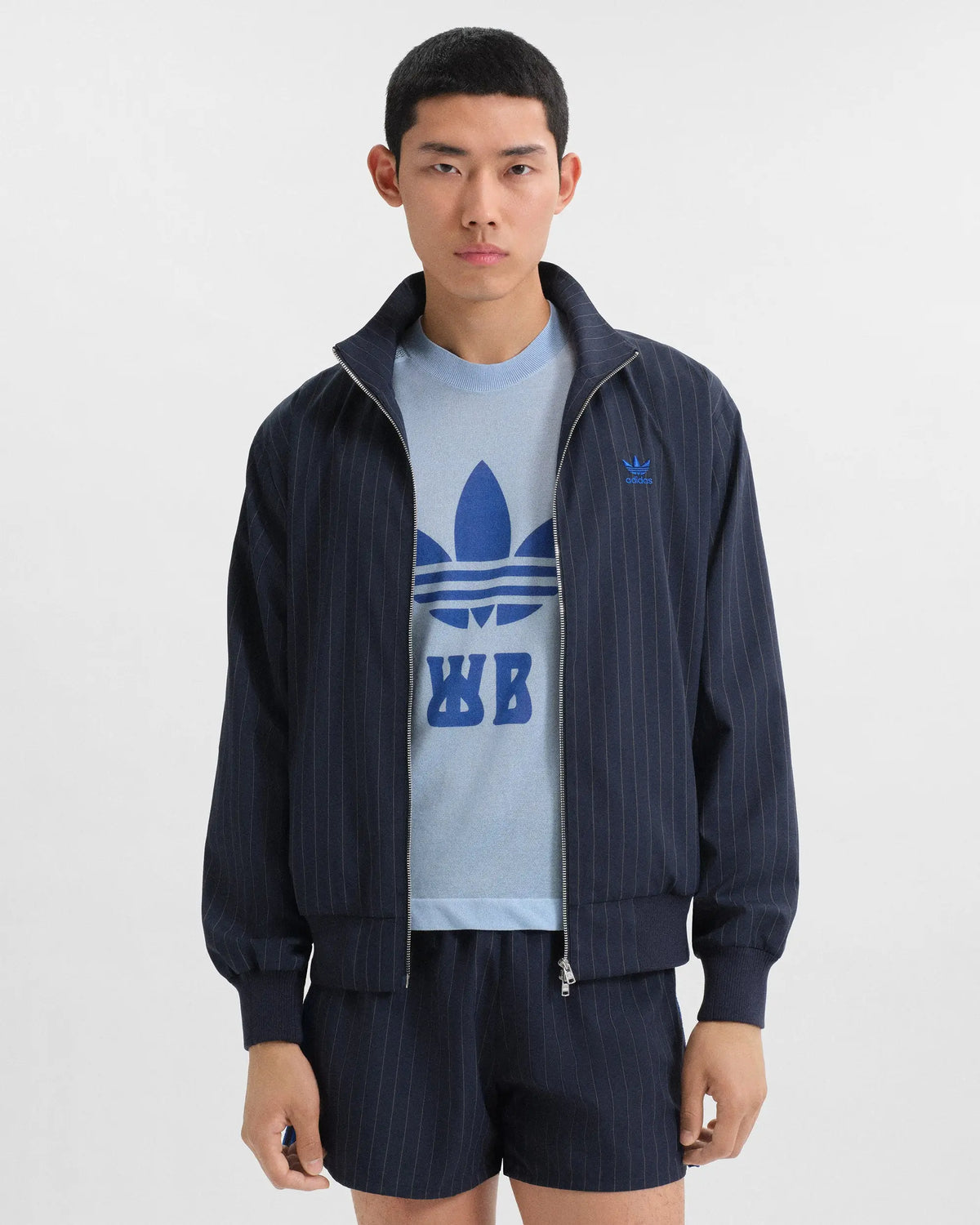 Adidas by Wales Bonner Pinstripe Track Top