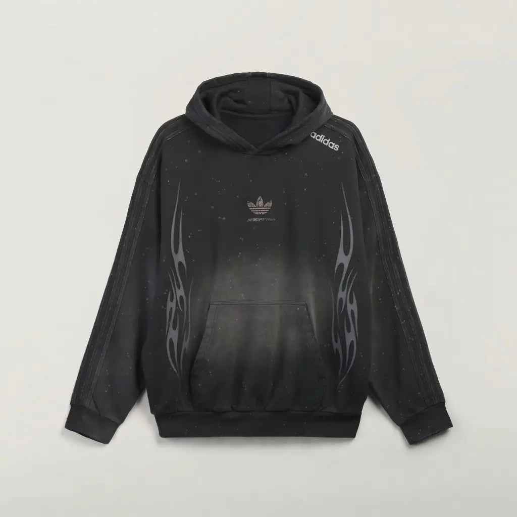 Adidas x Hellstar Black Hoodie For Men & Women