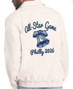 All Star Game Philly 2026 White Starter white Jacket