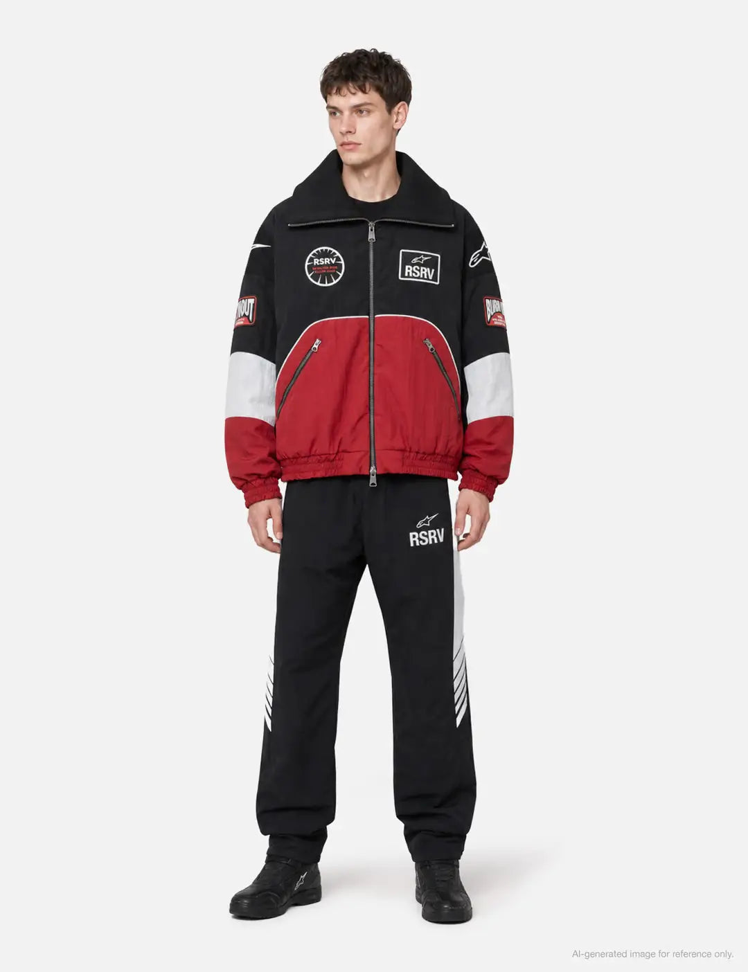 Alpinestars RSRV Memories Padded Red Jacket