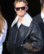 Anson Boon Paris Fashion Week Bomber Leather Jacket