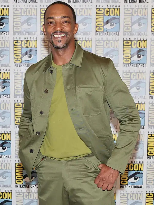 Anthony Mackie Comic Con 2026 Jacket