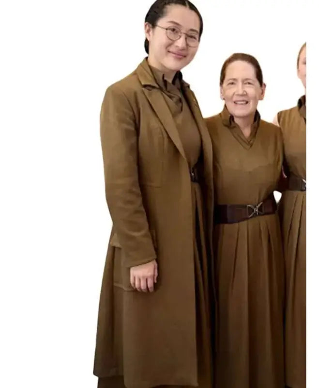 Aunt Vidala The Testaments Wool Brown Coat