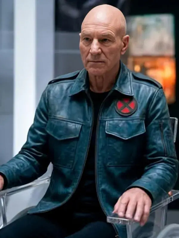 Avengers Doomsday Charles Xavier  Zip Jacket