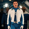 Avengers Doomsday Reed Richards Blue & White Jacket