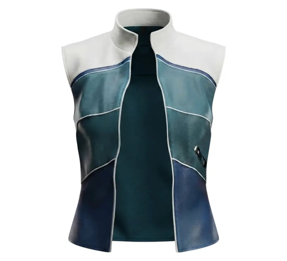 Avengers Doomsday Susan Storm Blue & White Vest
