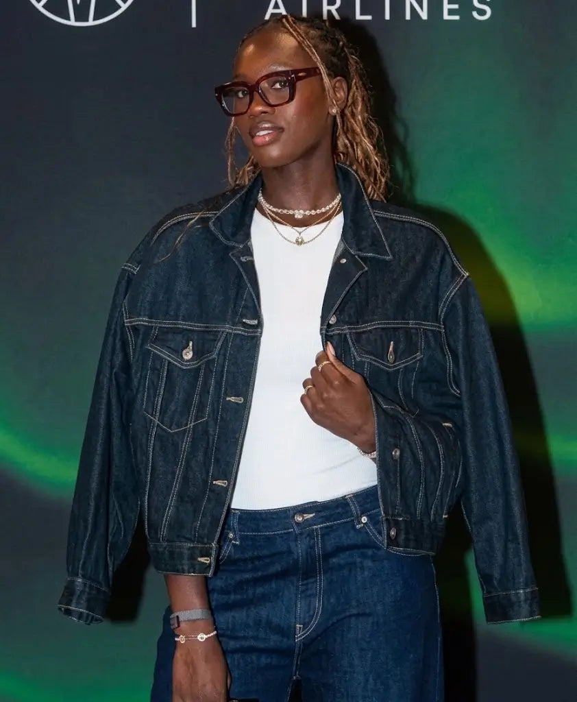Awa Fam Airlines Event Denim Jacket For Men & Women