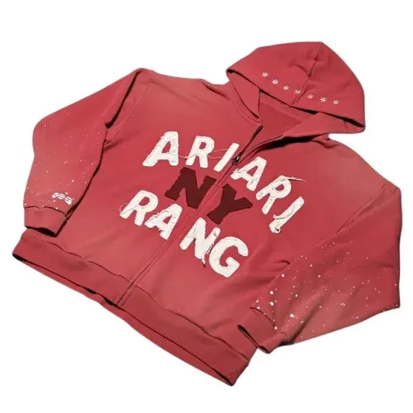BTS ARIRANG NY Zip-Up Hoodie 