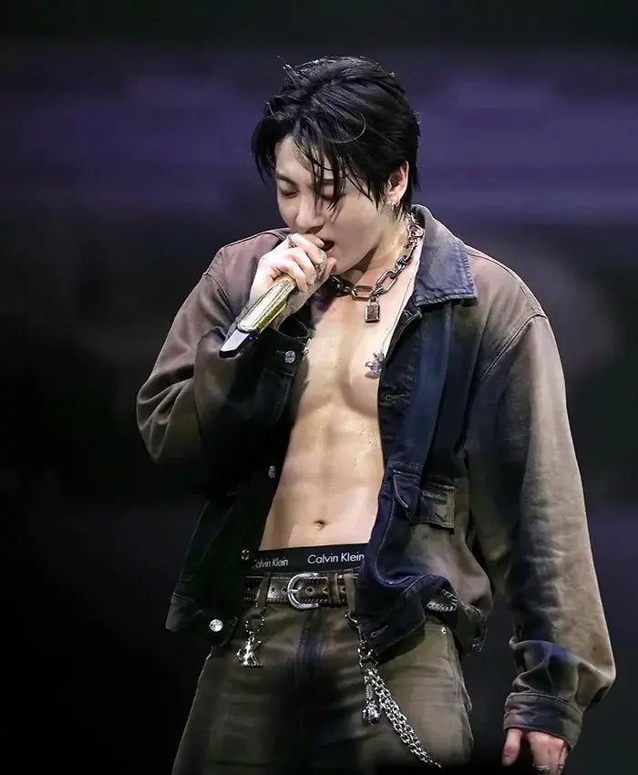 BTS World Tour Jungkook ARIRANG Los Angeles Black Jacket