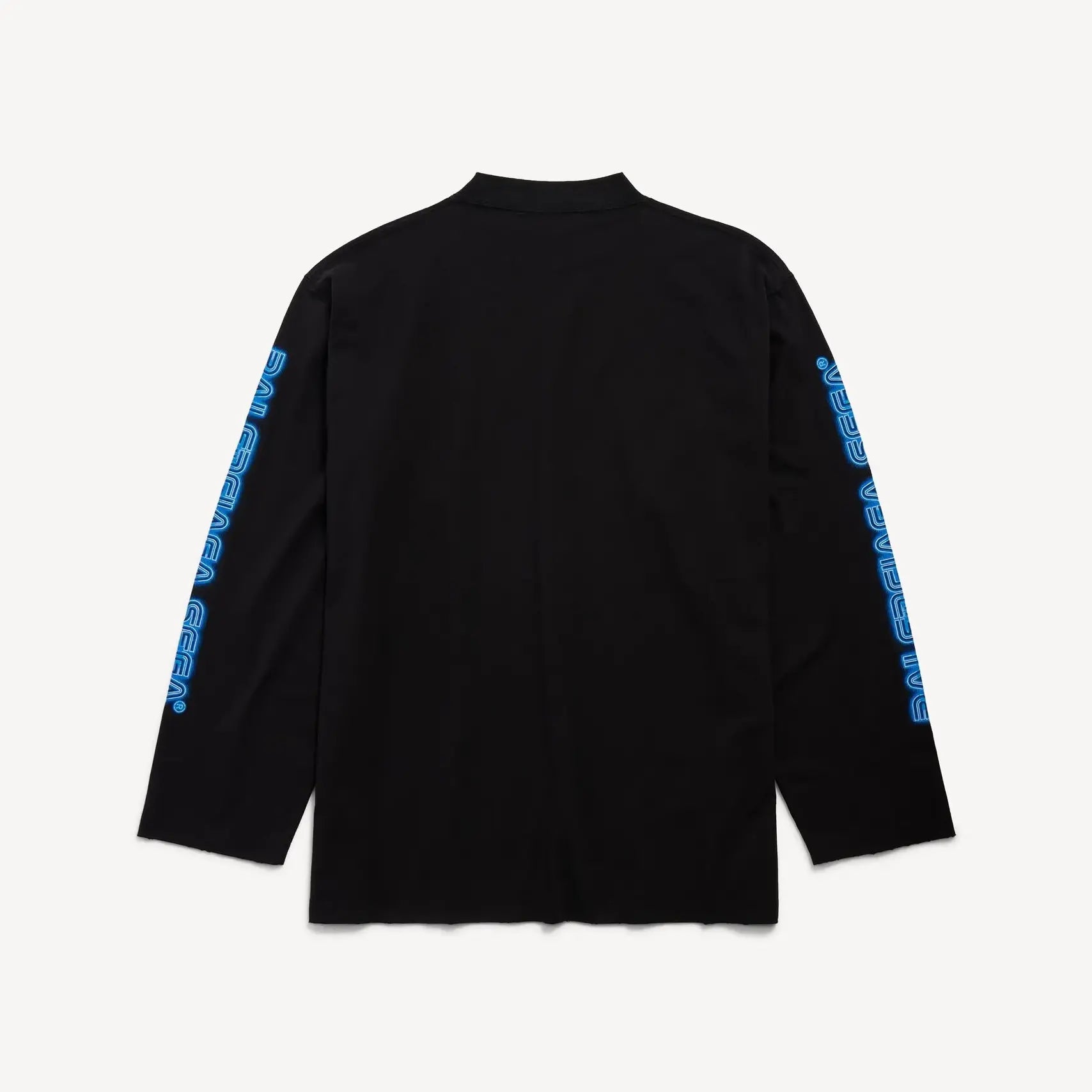 Balenciaga x SEGA Oversized Long Sleeves Black T-shirt 