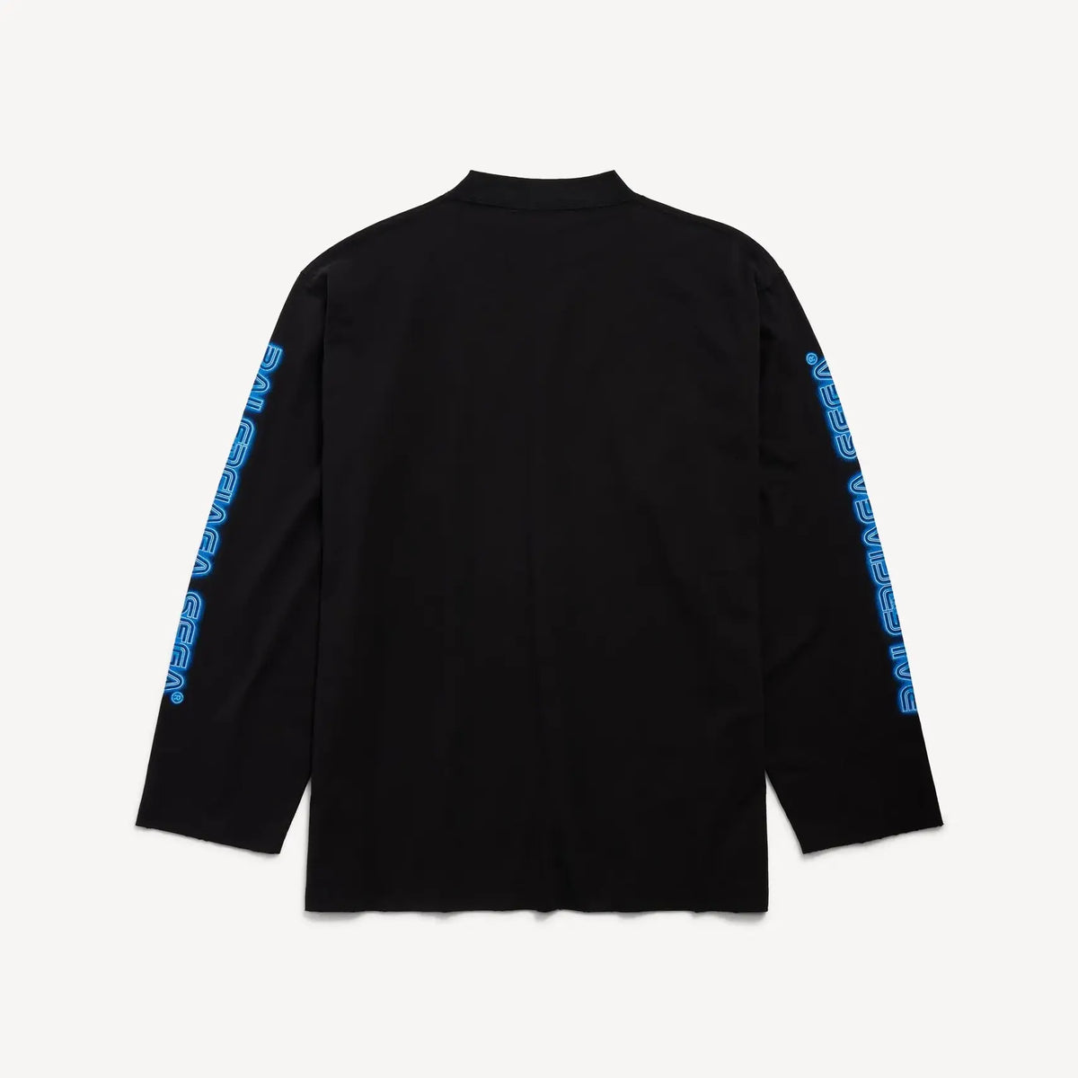 Balenciaga x SEGA Oversized Long Sleeves Black T-shirt 
