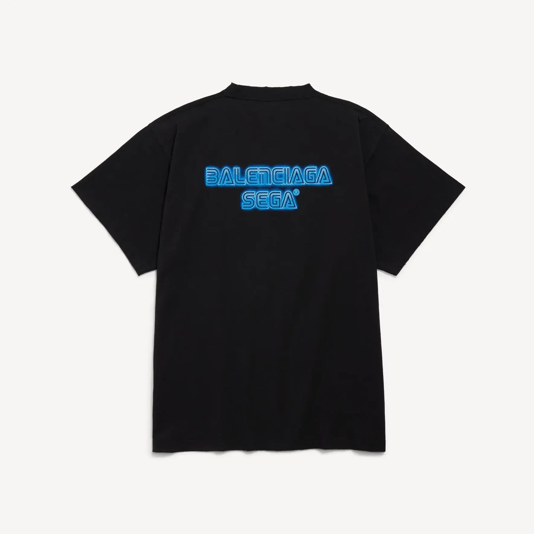 Balenciaga x SEGA Sonic The Hedgehog Black T-shirt
