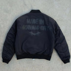 Batman x Hypland Black Bomber Jacket For Men & Women