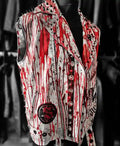 Blood Rave Vest Leather Vest