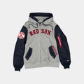 Boston Red Sox New Era MA-1 Zip-Up Hoodie