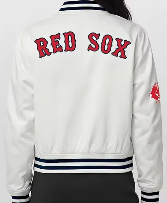 Boston Red Sox Women's Champion White Jacket
