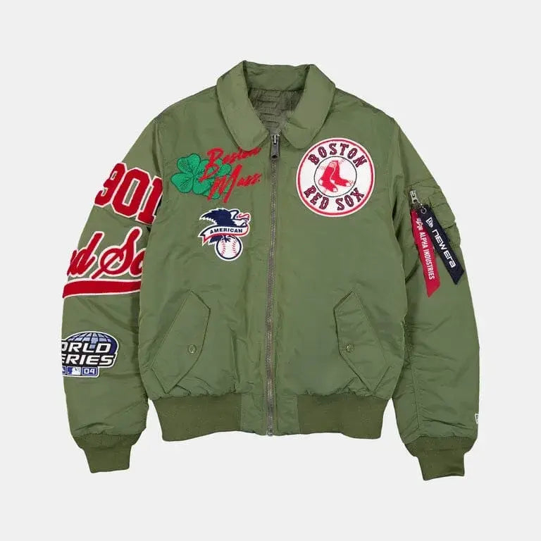 Boston Red Sox X New Era MA-1 Flight Bomber Jacket
