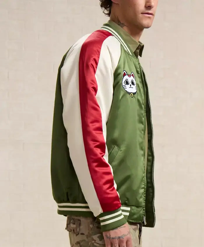 BoxLunch Men’s Dandadan Turbo Granny Bomber Jacket