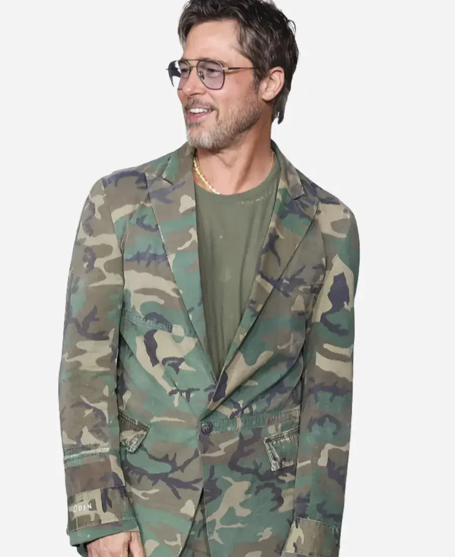 Brad Pitt Heart of the Beast Premiere Military Suit For Men & Women
