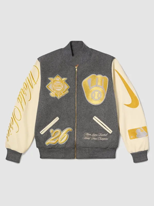 Brewers World Series Champions Destroyer Baseball Jacket