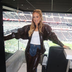 Brittany Mahomes Snake Print Jacket