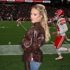 Brittany Mahomes Snake Print Jacket For Women