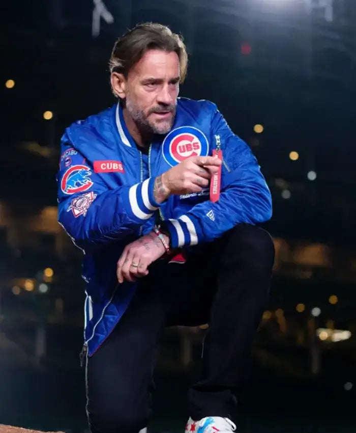 CM Punk Best in the World Blue jacket