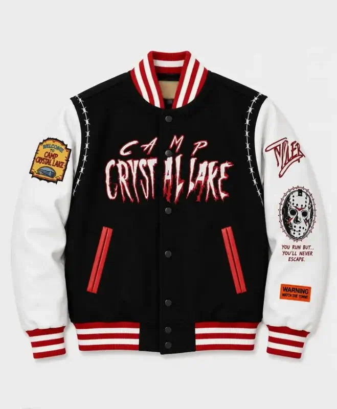 Camp Crystal Lake x Jason Voorhees Varsity Jacket