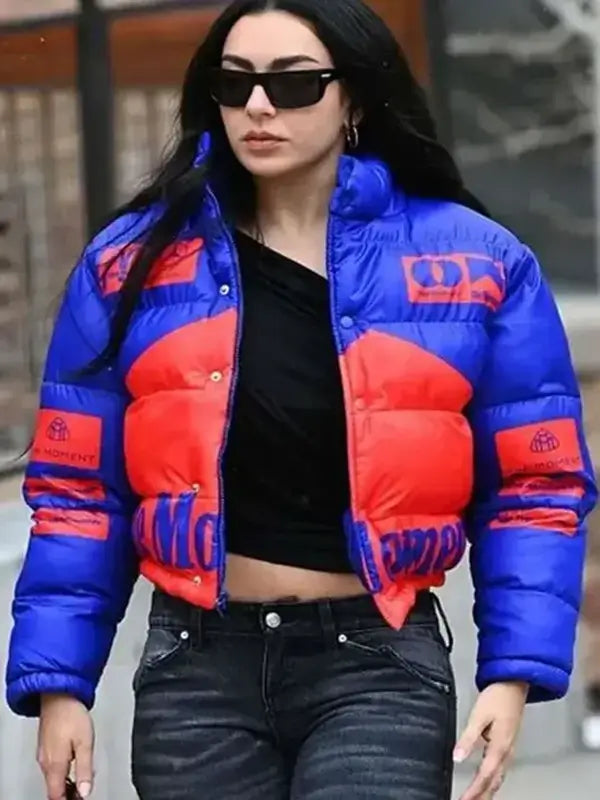Charli XCX Sundance Film Festival Puffer Jacket For Women