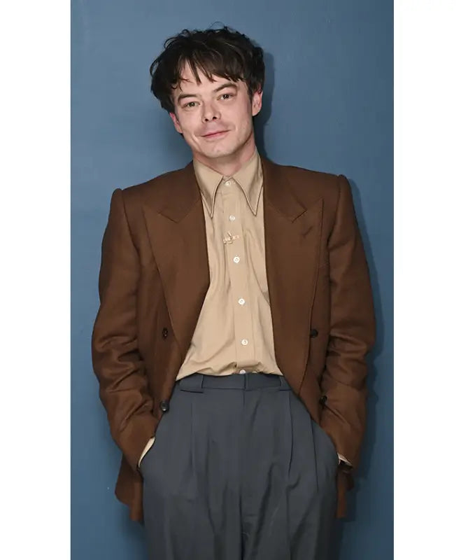Charlie Heaton The Tonight Show Blazer