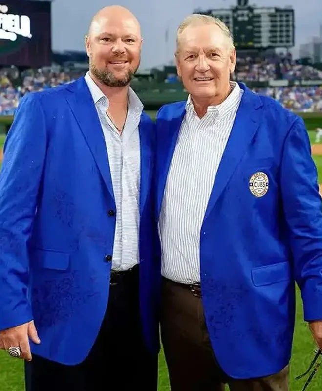 Chicago Cubs 2026 HOF Ceremony Blue Blazer