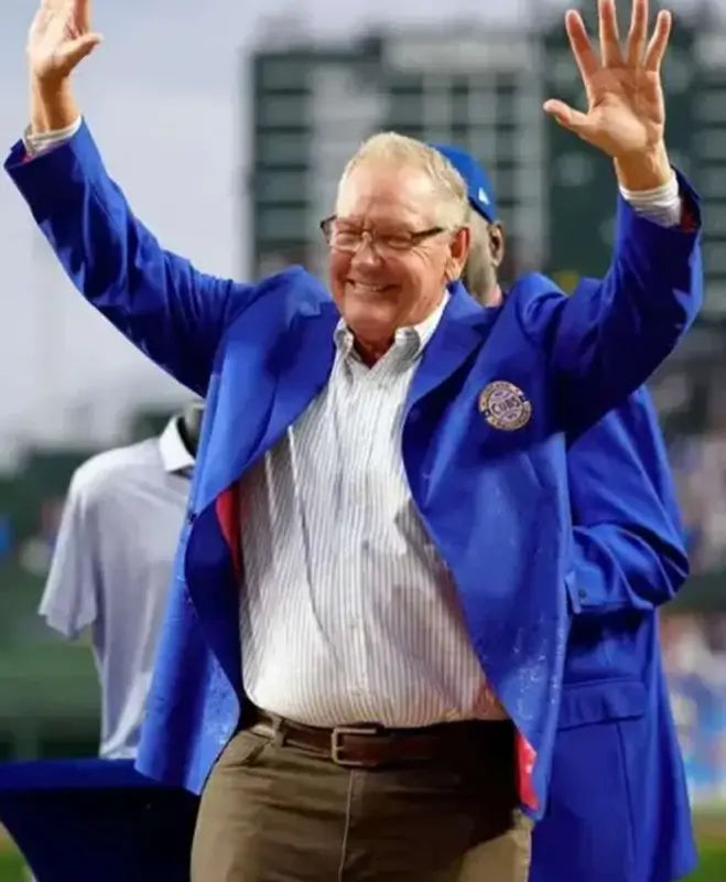 Chicago Cubs HOF Ceremony Blue Blazer