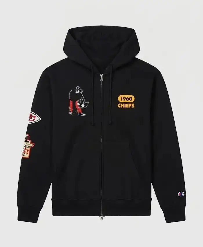 Chiefs Disney x Champion Big Bad Wolf All-Star Hoodie