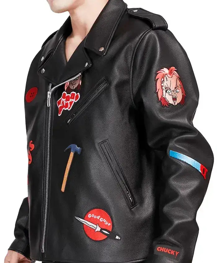 Chucky Good Guys Leather Black Jacket