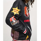 Chucky Halloween Wool Varsity Black Jacket For Men & Women